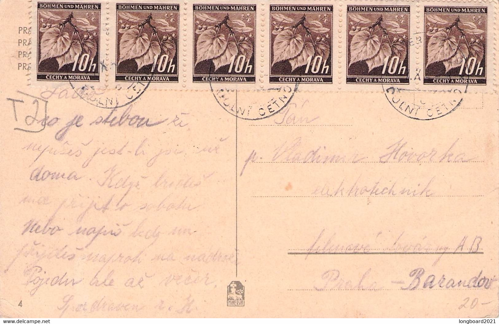 TSCHECHOSLOVAKIA - POSTKARTE 194? PRAG: ALTSTÄDTER RING / P95 - Tschechische Republik