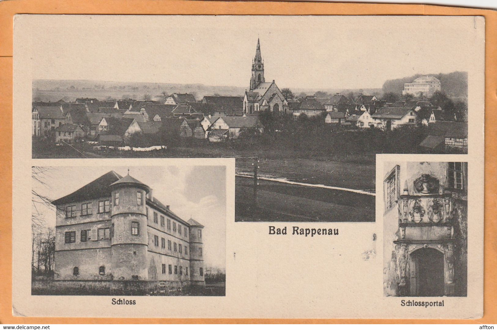 Bad Rappenau Germany 1918 Postcard - Bad Rappenau