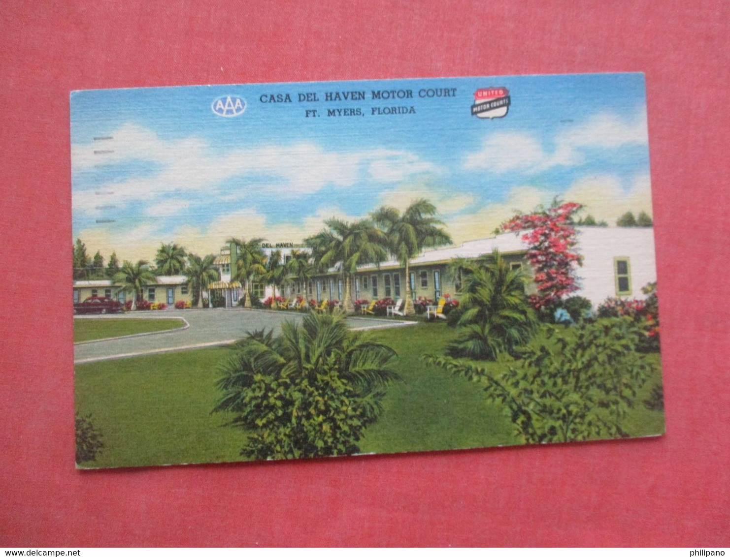 Casa Del Haven Motor Court    - Florida > Fort Myers      Ref 5194 - Fort Myers
