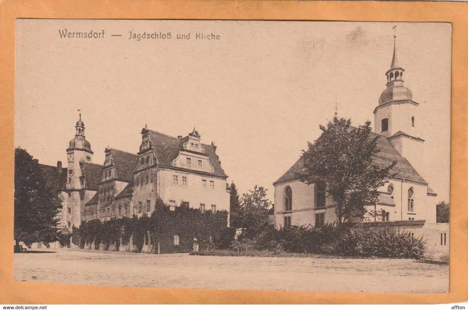 Wermsdorf Germany 1915 Postcard - Wermsdorf