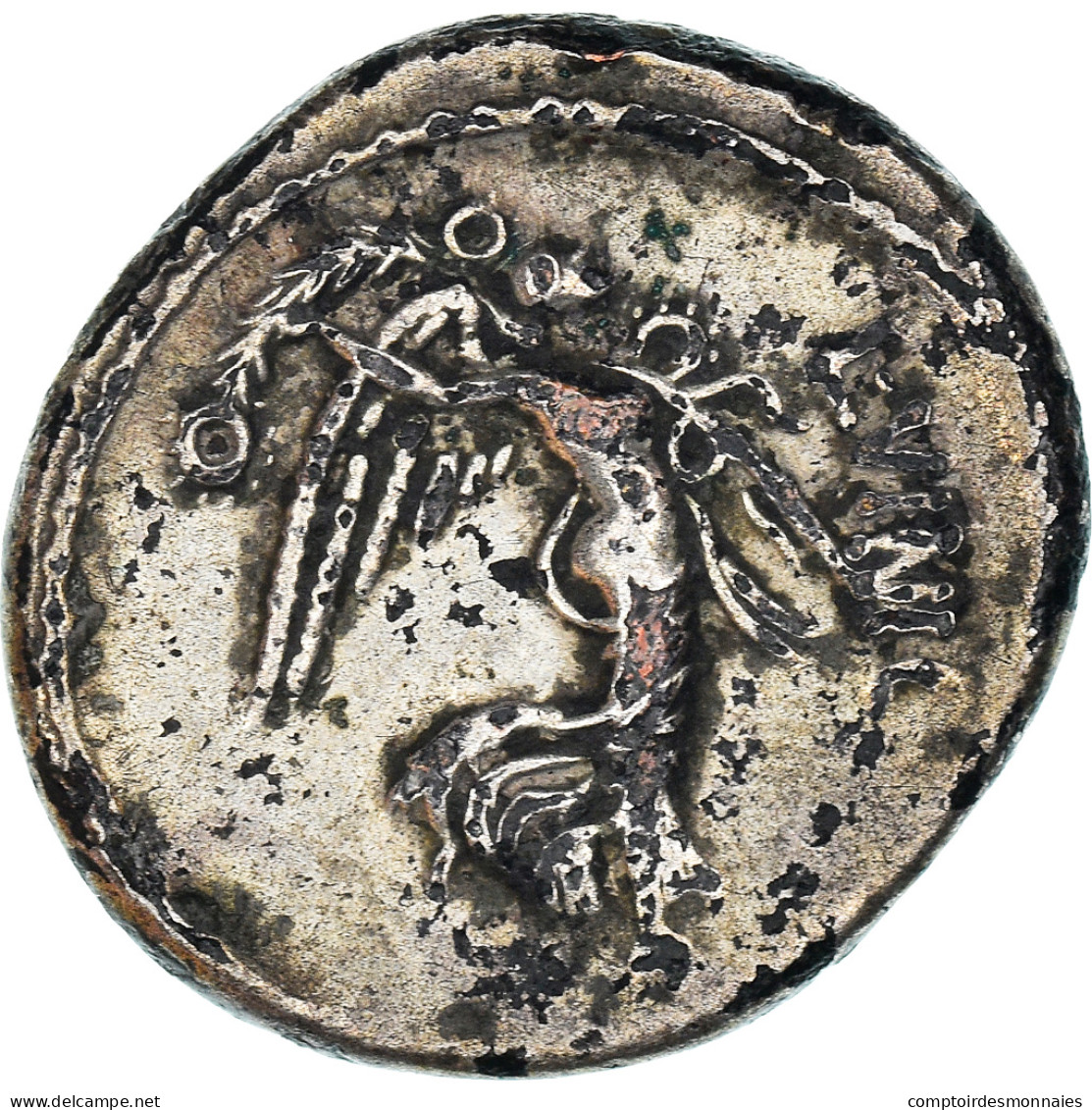 Monnaie, Vinicius, Denier, Roma, Fourrée, TTB, Argent, Crawford:436/1 - República (-280 / -27)