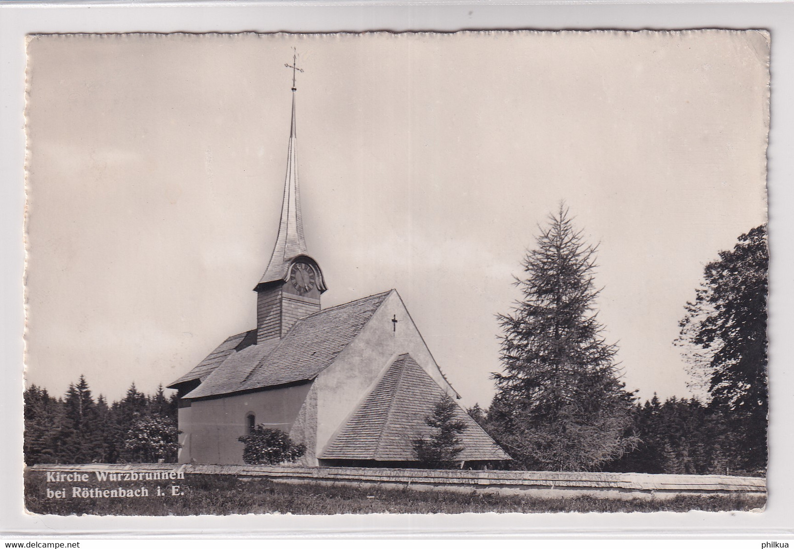 Kirche Wurzbrunnen Bei Röthenbach I. E.  - Gasthaus Waldegg - Gauschern - Röthenbach I. E. Bahnstation Bowil - Röthenbach Im Emmental