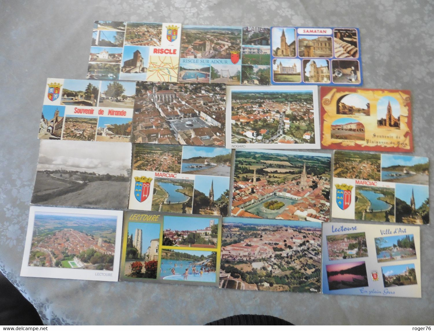 LOT   DE  34    CARTES   POSTALES  CPM   CPSM   DU  GERS - 5 - 99 Postkaarten