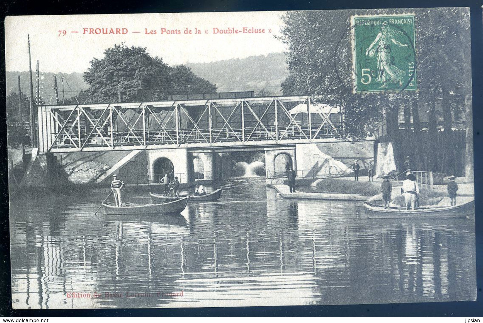 Cpa Du 54 Frouard Les Ponts De La Double écluse     SPT21-16 - Frouard