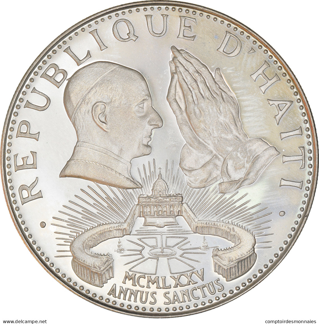 Monnaie, Haïti, 50 Gourdes, 1974, FDC, Argent, KM:123 - Haiti