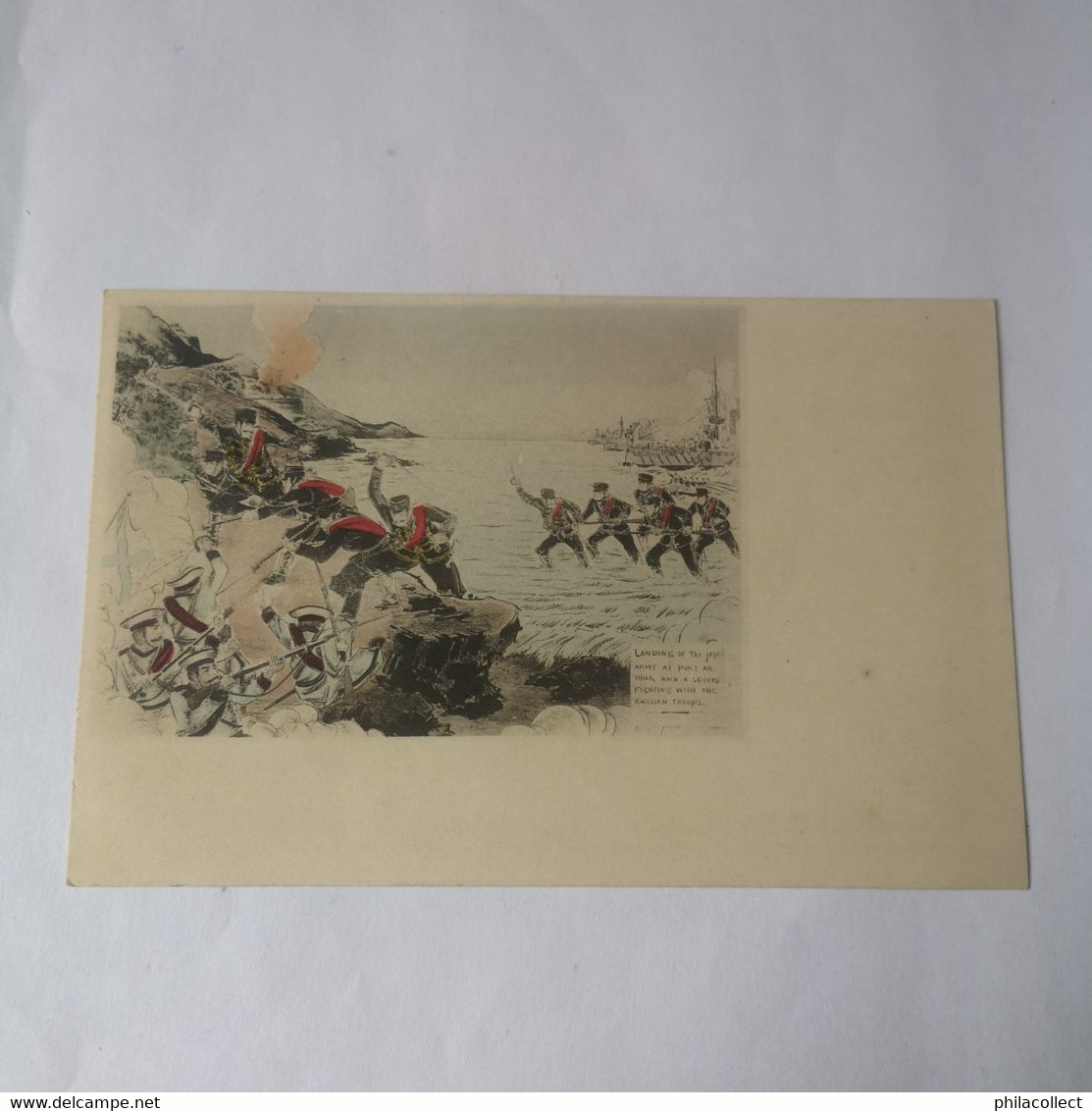 Militaire No.12.around Port Arthur  Russian - Japan 1905 Russia - Japonais Guerre 1905 Collored Not Used 1905 Rare - Other Wars