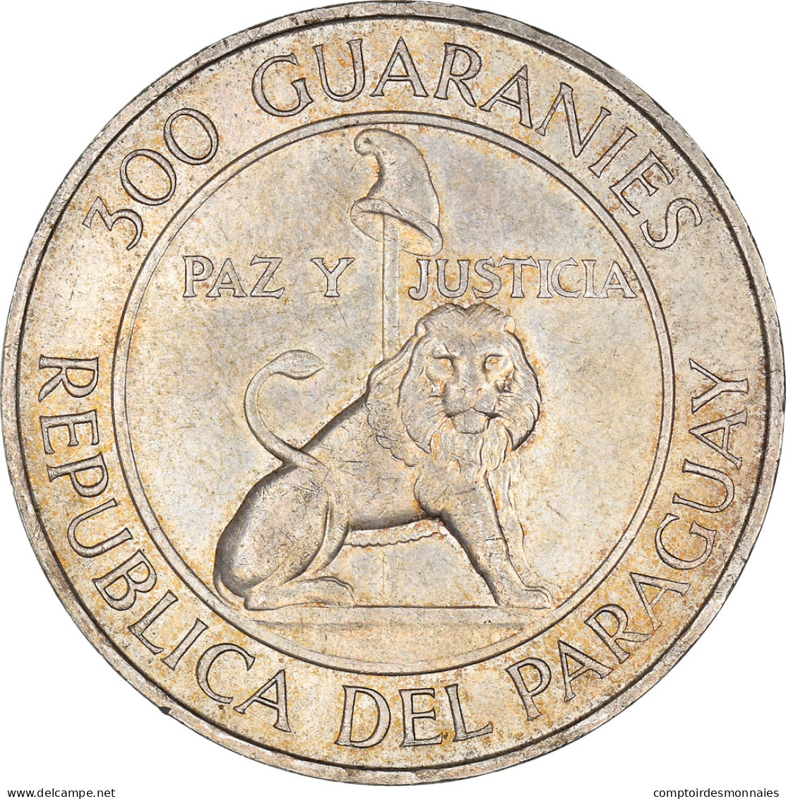 Monnaie, Paraguay, 300 Guaranies, 1968, SUP+, Argent, KM:29 - Paraguay