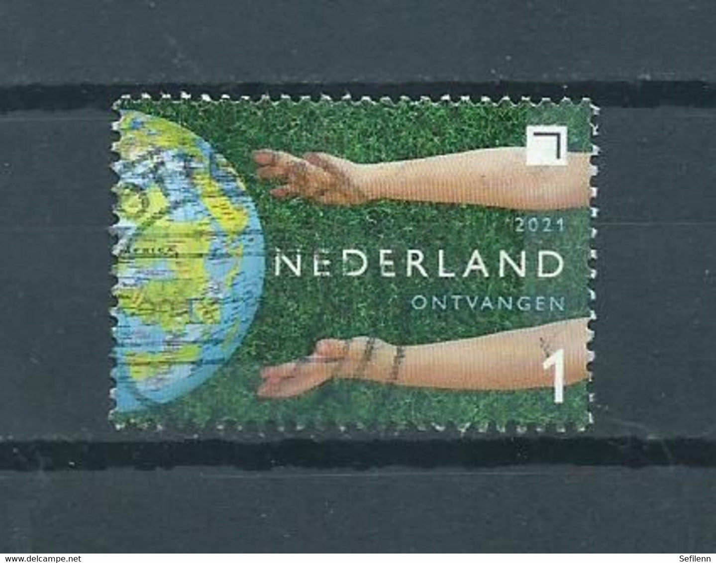 2021 Netherlands Ontvangen Used/gebruikt/oblitere - Used Stamps