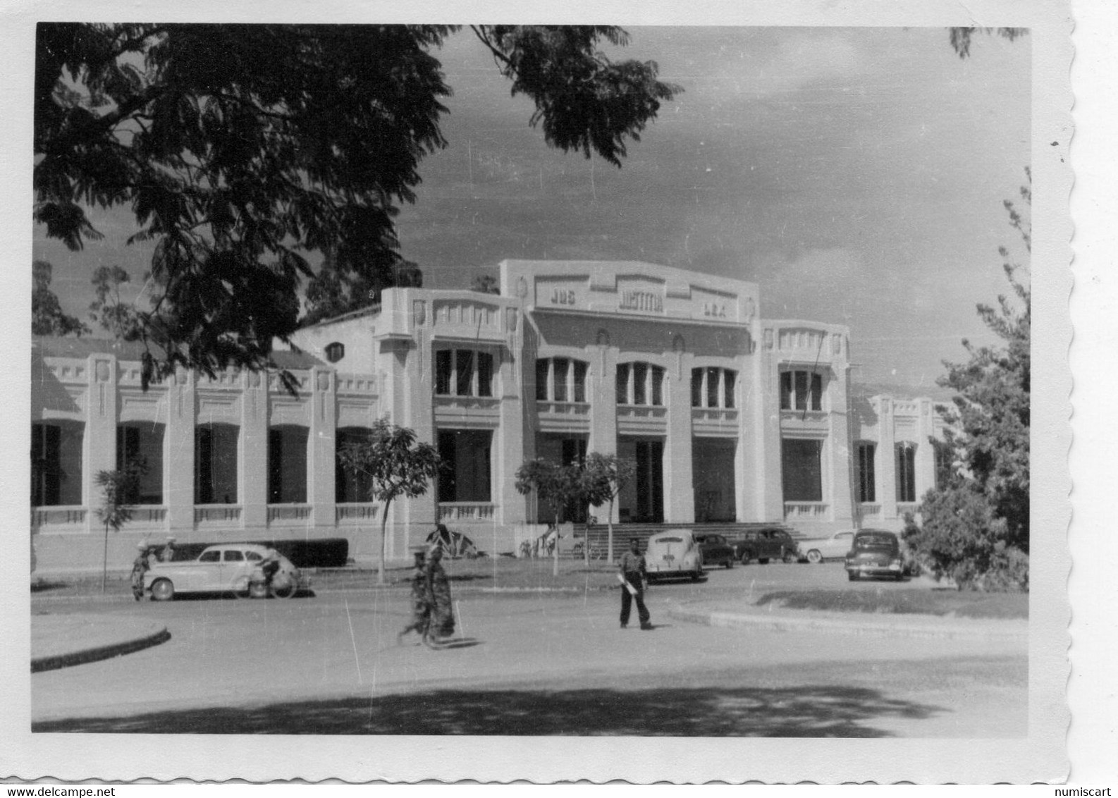 Elisabethville Lubumbashi Animée Le Palais De Justice Voitures - Lubumbashi