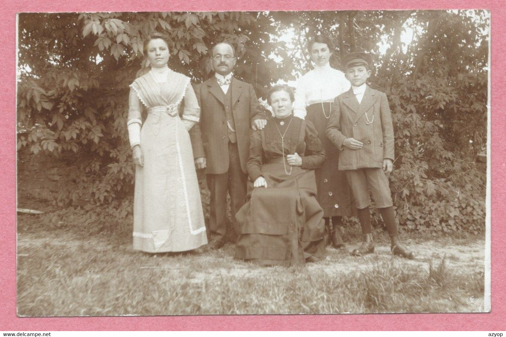 57 - RIXINGEN - RECHICOURT - Carte Photo - Famille - Guerre 14/18 - Rechicourt Le Chateau