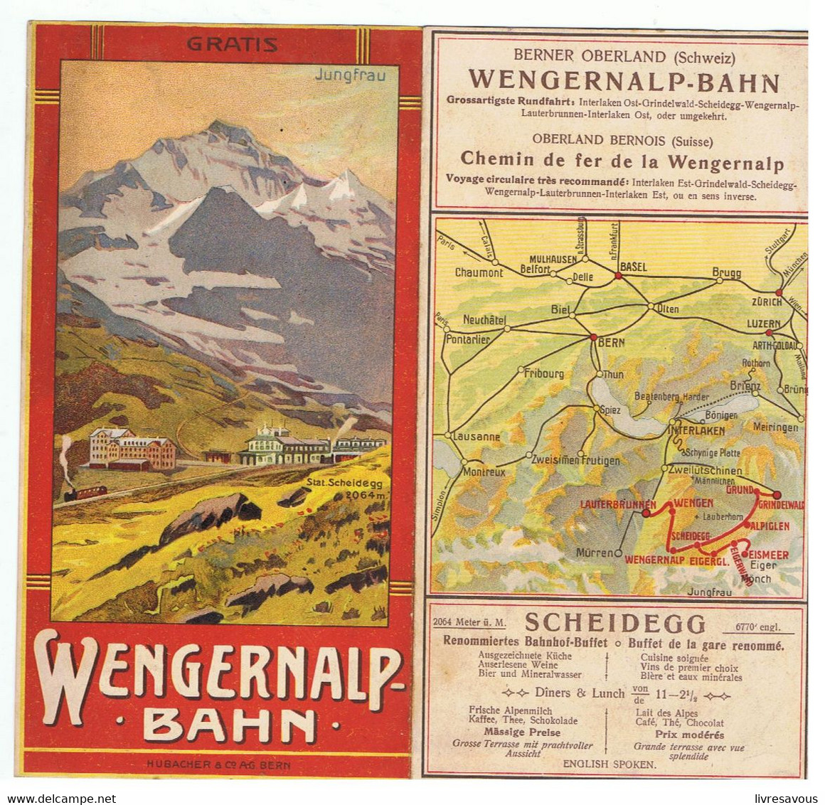 WENGERNALP BAHN (Suisse) - Cuadernillos Turísticos