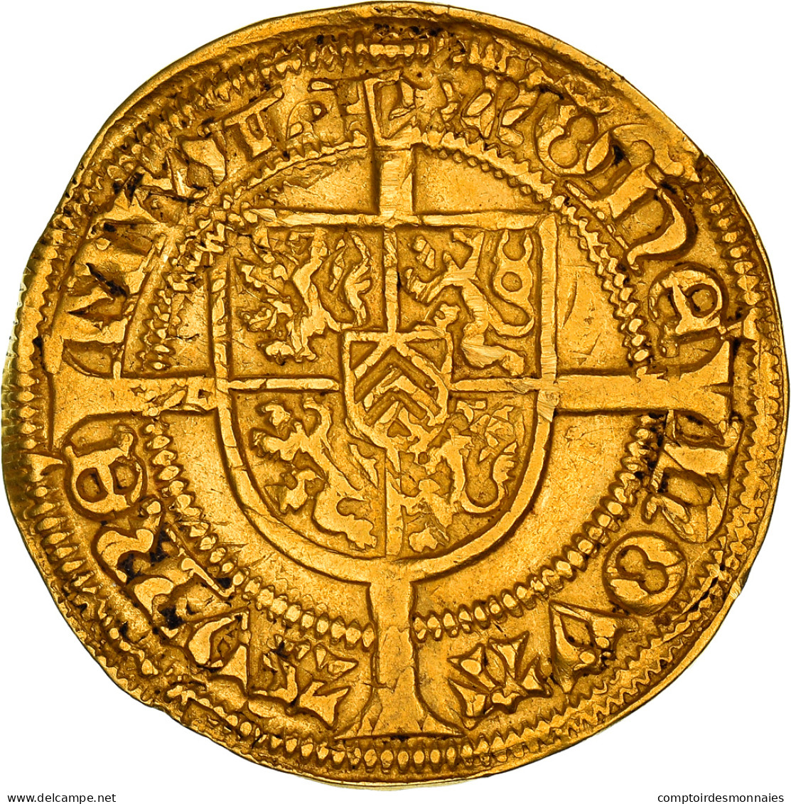 Monnaie, Etats Allemands, JULICH-BERG, Wilhelm IV, Florin D'or, 1475-1511 - Pièces De Monnaie D'or