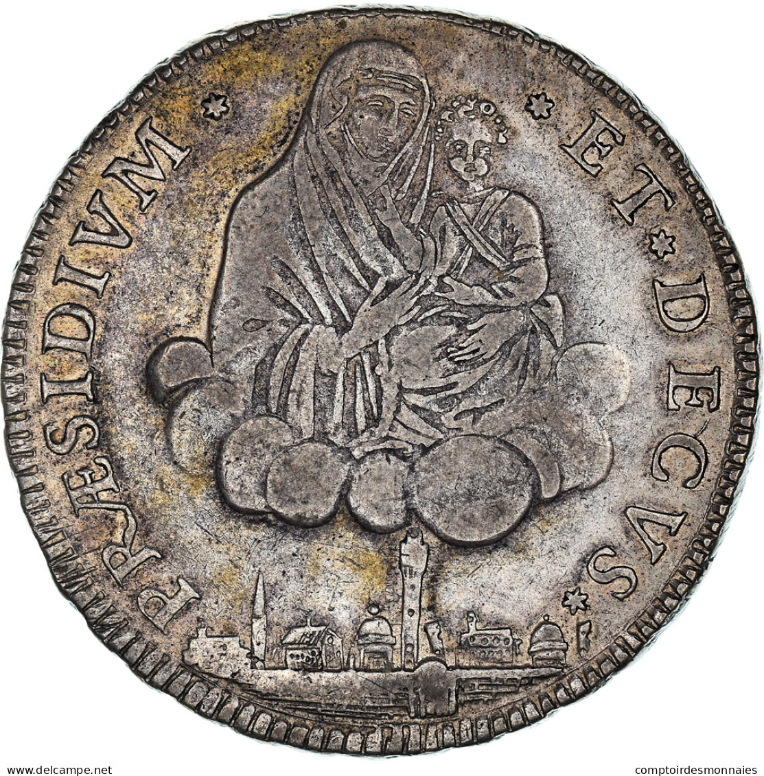 Monnaie, États Italiens, PAPAL STATES-BOLOGNA, 10 Paoli, Scudo, 1797, Bologna - Emilia