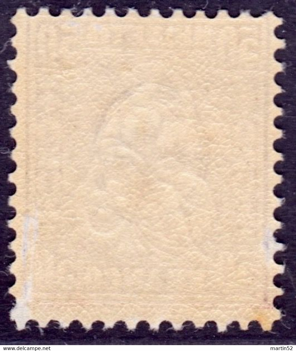 Schweiz Suisse HELVETIA 1867: Zu 43 Mi 35 Yv 48 - 50c Lila ** Postfrisch MNH (Zumstein CHF 140.00) - Neufs