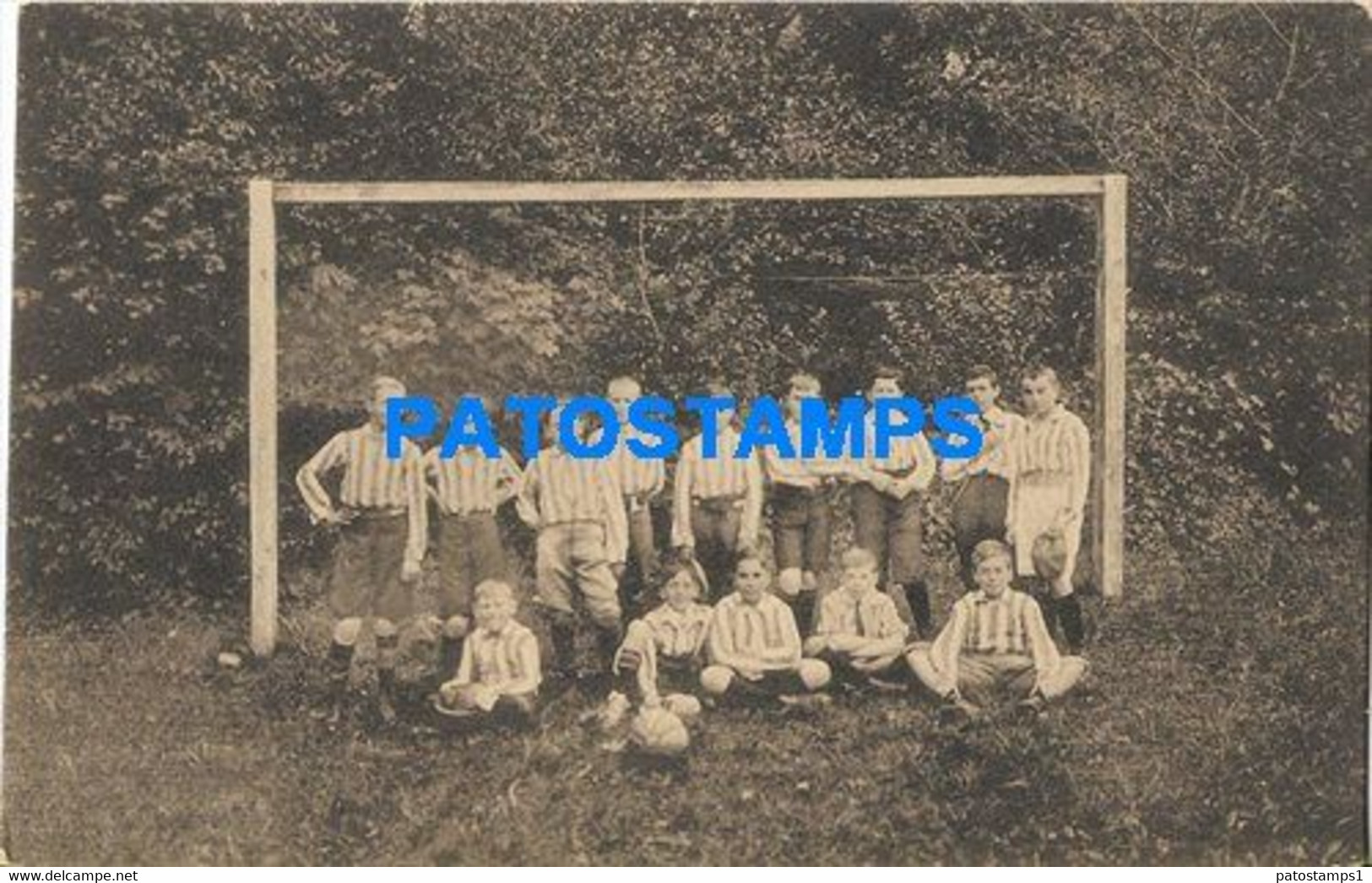 170902 SWITZERLAND LAUSSANNE SCHOOL CHAMPTTET SOCCER FUTBOL POSTAL POSTCARD - Cham