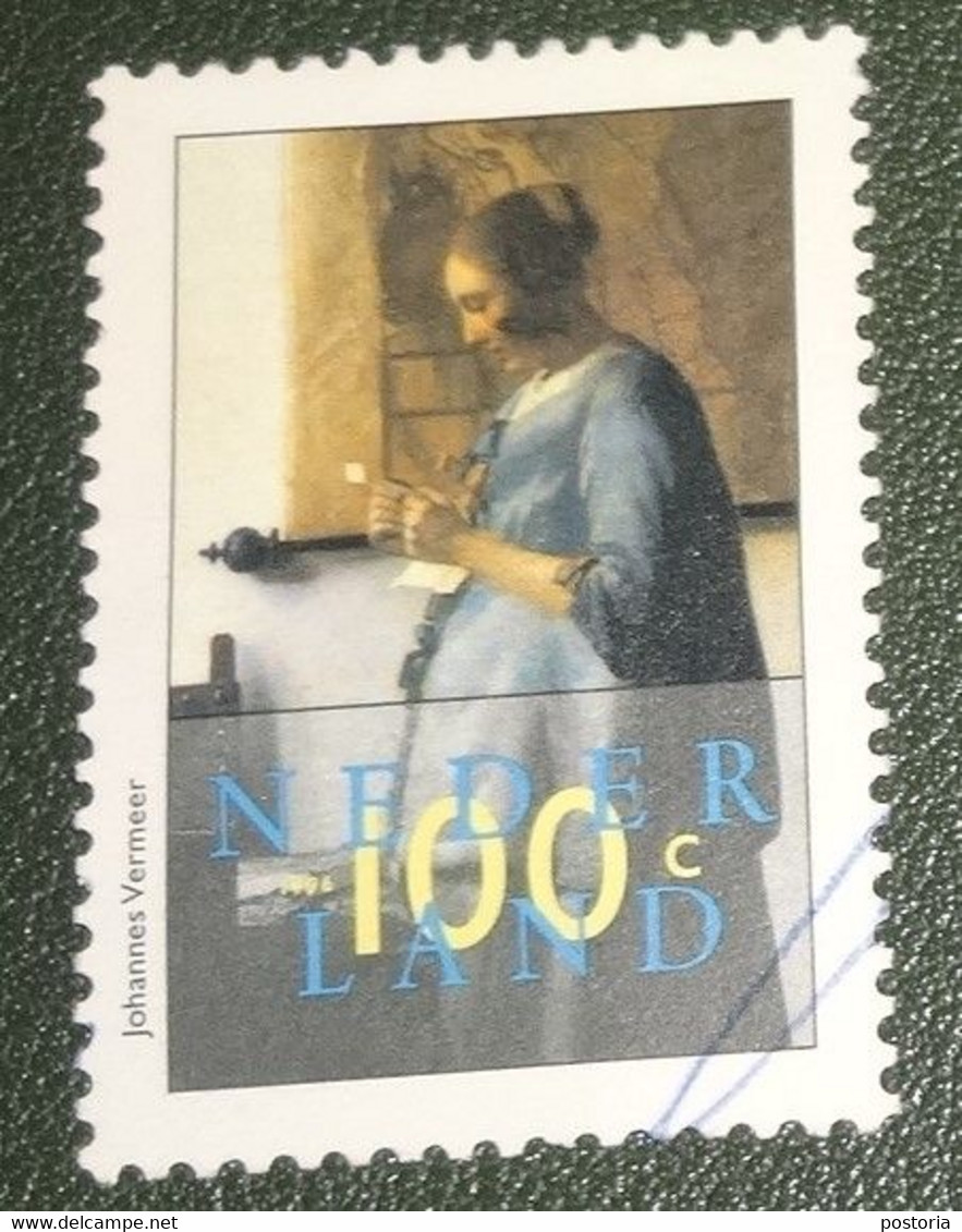 Nederland - NVPH - 1664 - 1996 - Gebruikt - Cancelled - Johannes Vermeer - Brieflezende Vrouw - Used Stamps