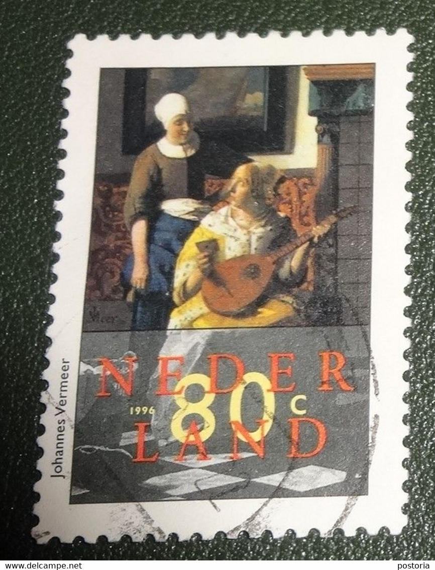 Nederland - NVPH - 1664 - 1996 - Gebruikt - Cancelled - Johannes Vermeer - Liefdesbrief - Oblitérés
