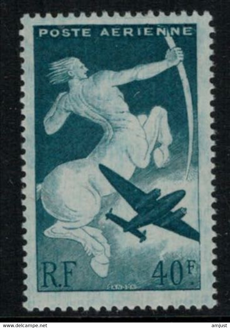 France // Poste Aérienne // Sagittaire  Neuf** MNH No.16 Y&T - 1927-1959 Mint/hinged