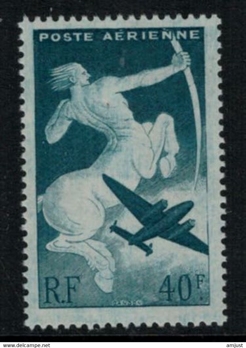 France // Poste Aérienne // Sagittaire  Neuf** MNH No.16 Y&T - 1927-1959 Postfris