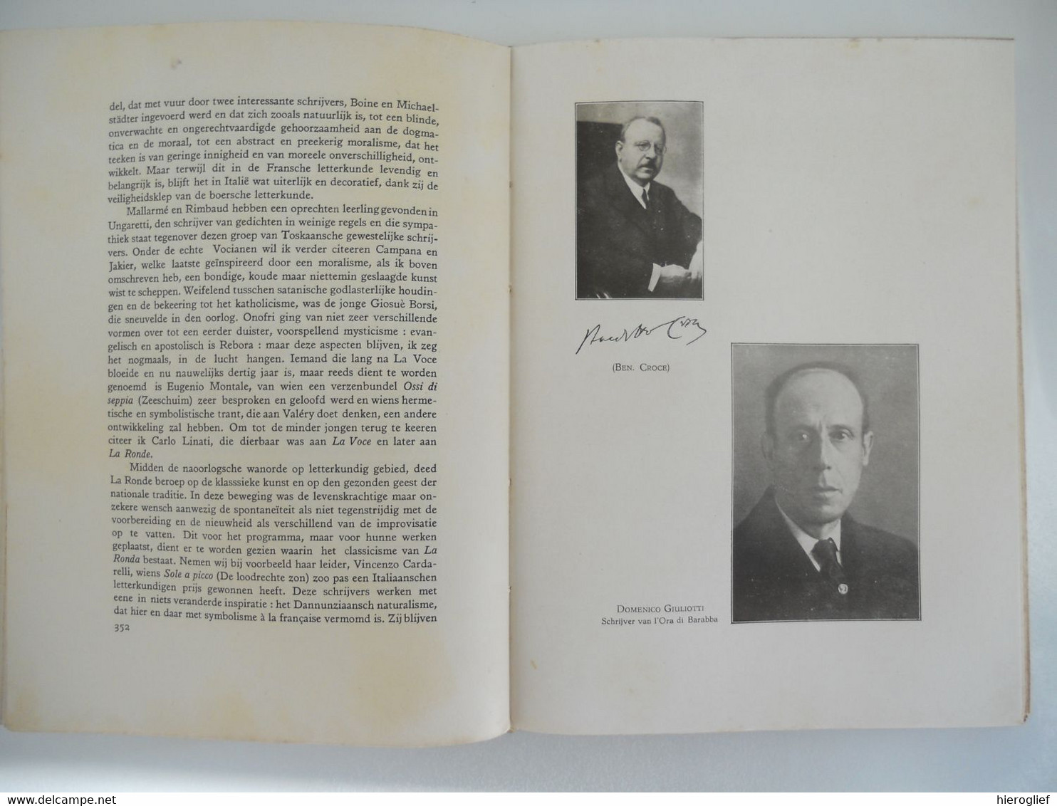 DIETSCHE WARANDE EN BELFORT 1930 ITALIË nummer: geschiedenis kunst literatuur poëzie