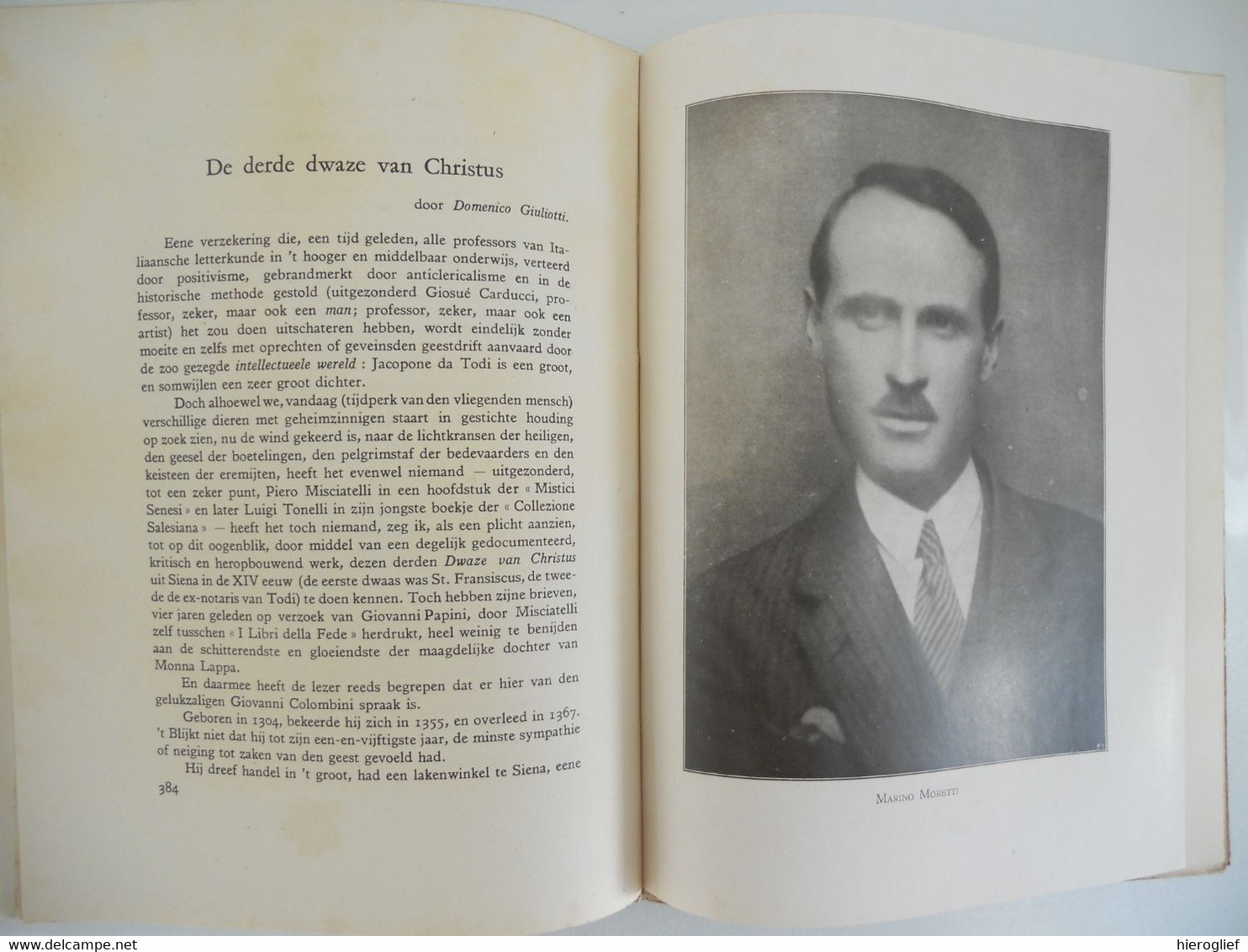 DIETSCHE WARANDE EN BELFORT 1930 ITALIË nummer: geschiedenis kunst literatuur poëzie