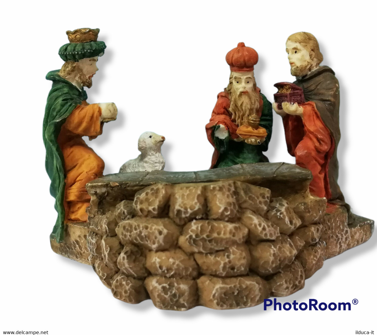 30066 Pastorello Presepe - Statuina In Resina - Re Magi - Christmas Cribs