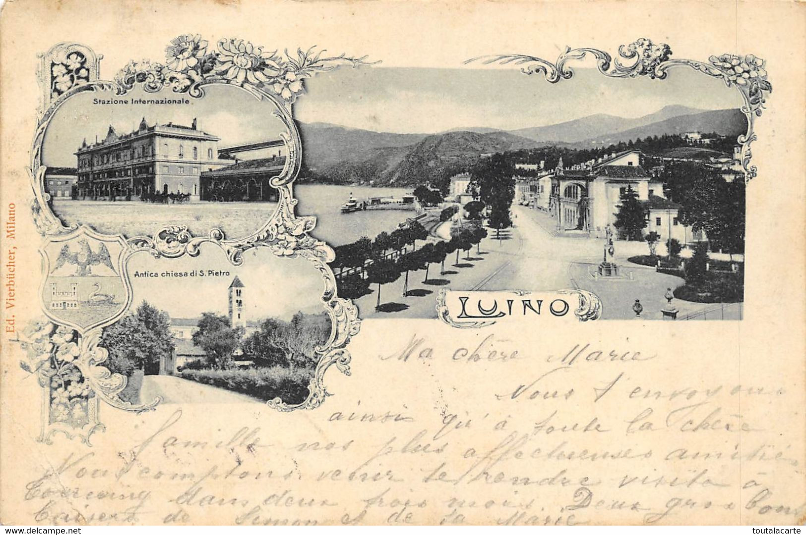 CPA  LUINO 1902 - Luino