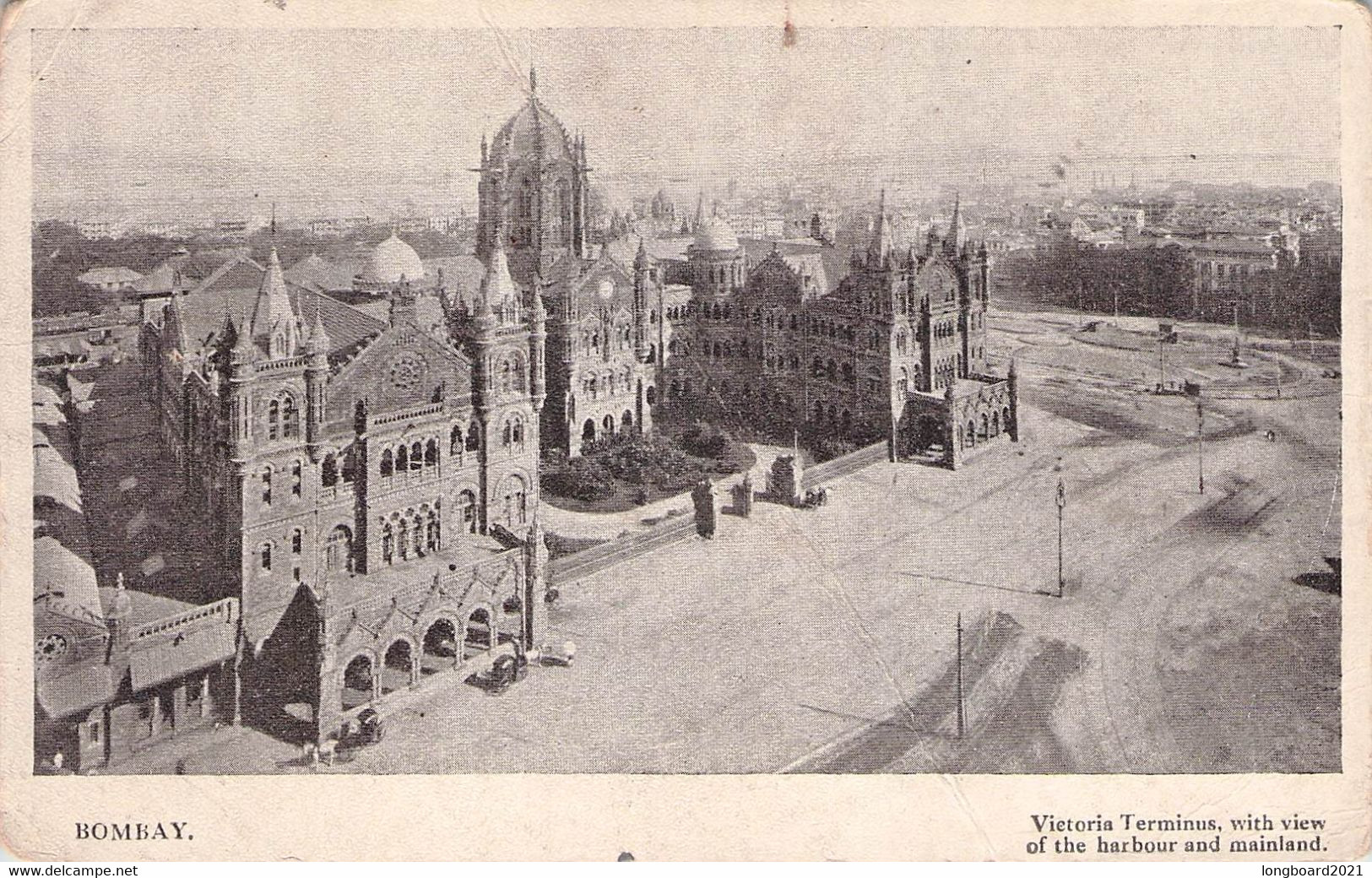 INDIA - VICTORIA TERMINUS, BOMBAY / P100 - Inde