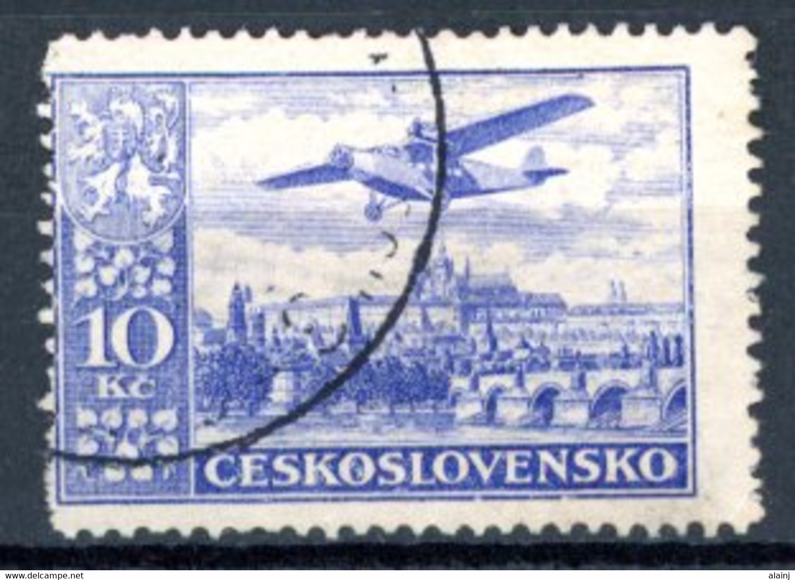 Tchécoslovaquie   Y&T   PA 16   0bl.   ---    Bel état. - Posta Aerea