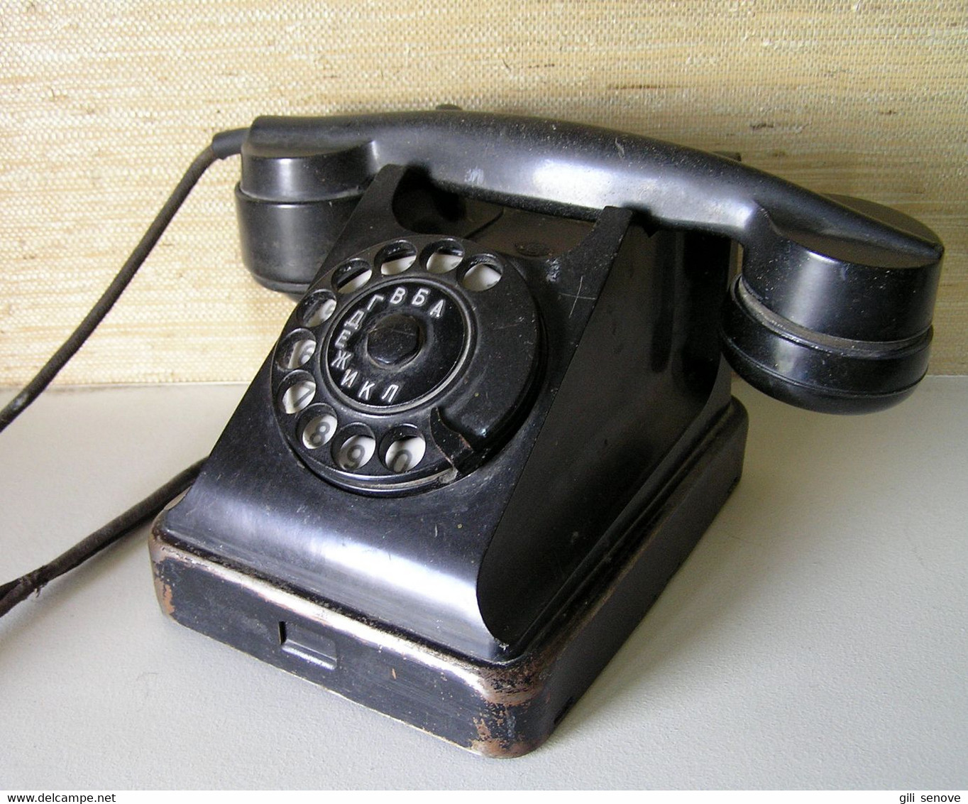 Vintage VEF BAGTA Telephone USSR Latvia 1950s - Telefontechnik