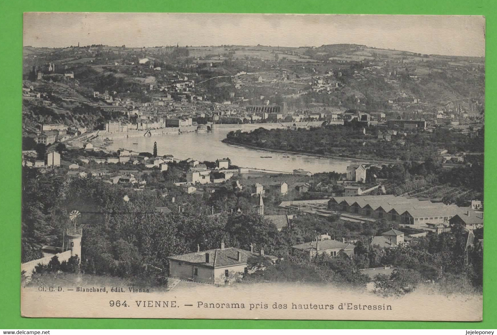 38 - Vienne - Panorama Pris Des Hauteurs D'Estressin - Vienne