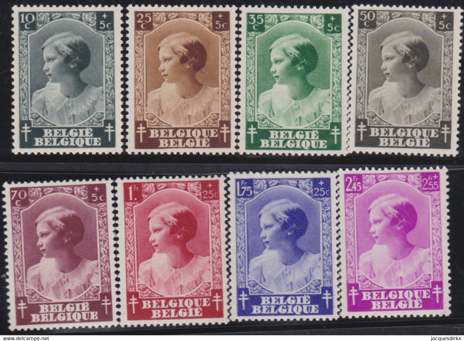 Belgie   .  OBP  .   458/465     .     **  .   Postfris . / .  Neuf Avec Gomme Et Sans Charnière - Nuevos