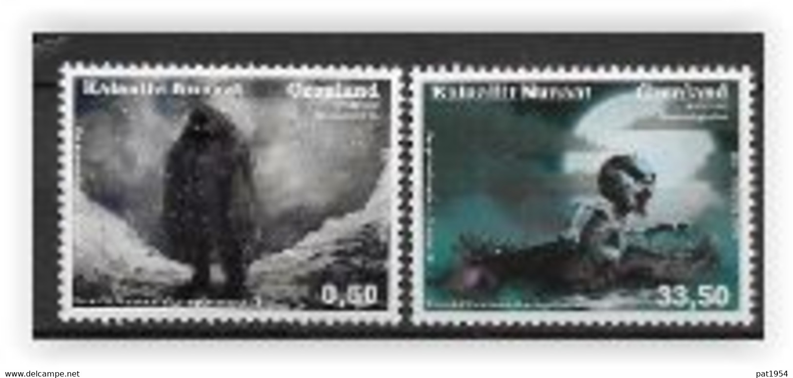 Groënland 2021, N° 860/861 Neufs Fantômes - Unused Stamps