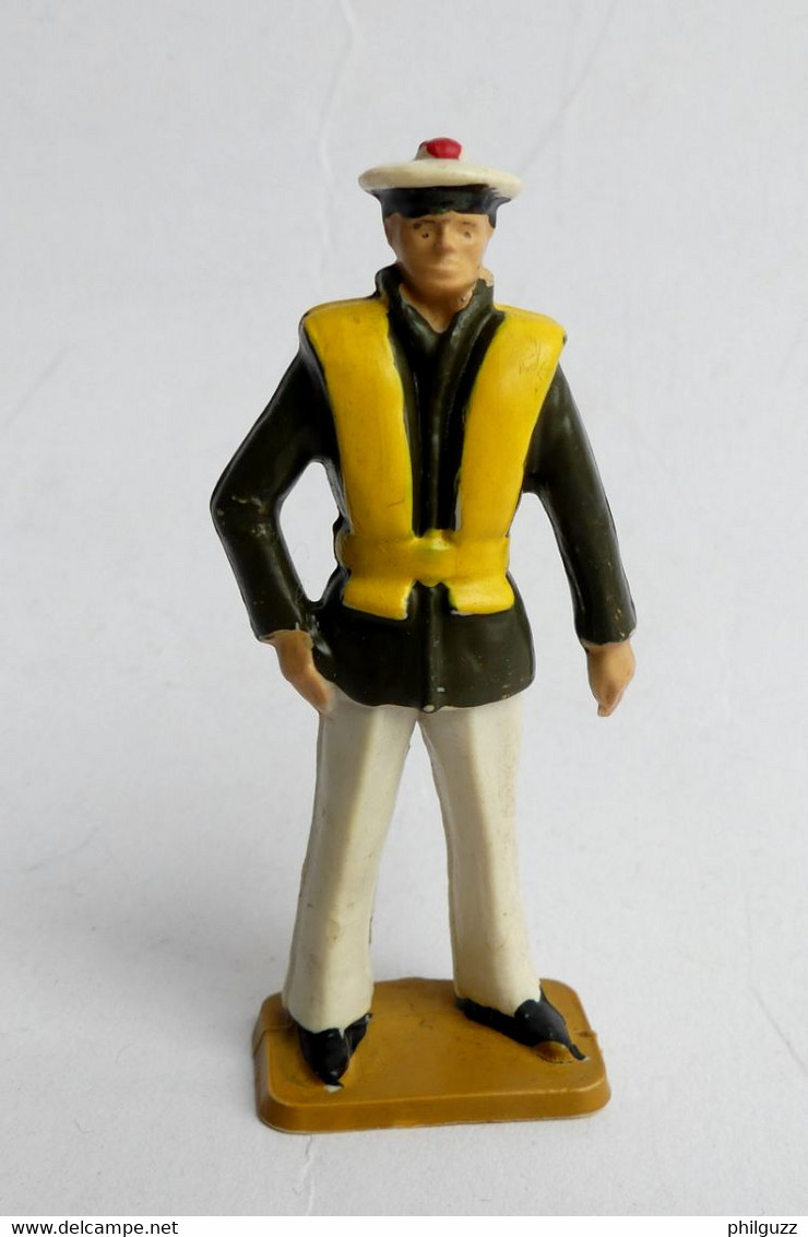 FIGURINE STARLUX MARIN SERIE LUXE 1967 5053  MARIN AVEC GILET DE SAUVETAGE (2) - Starlux