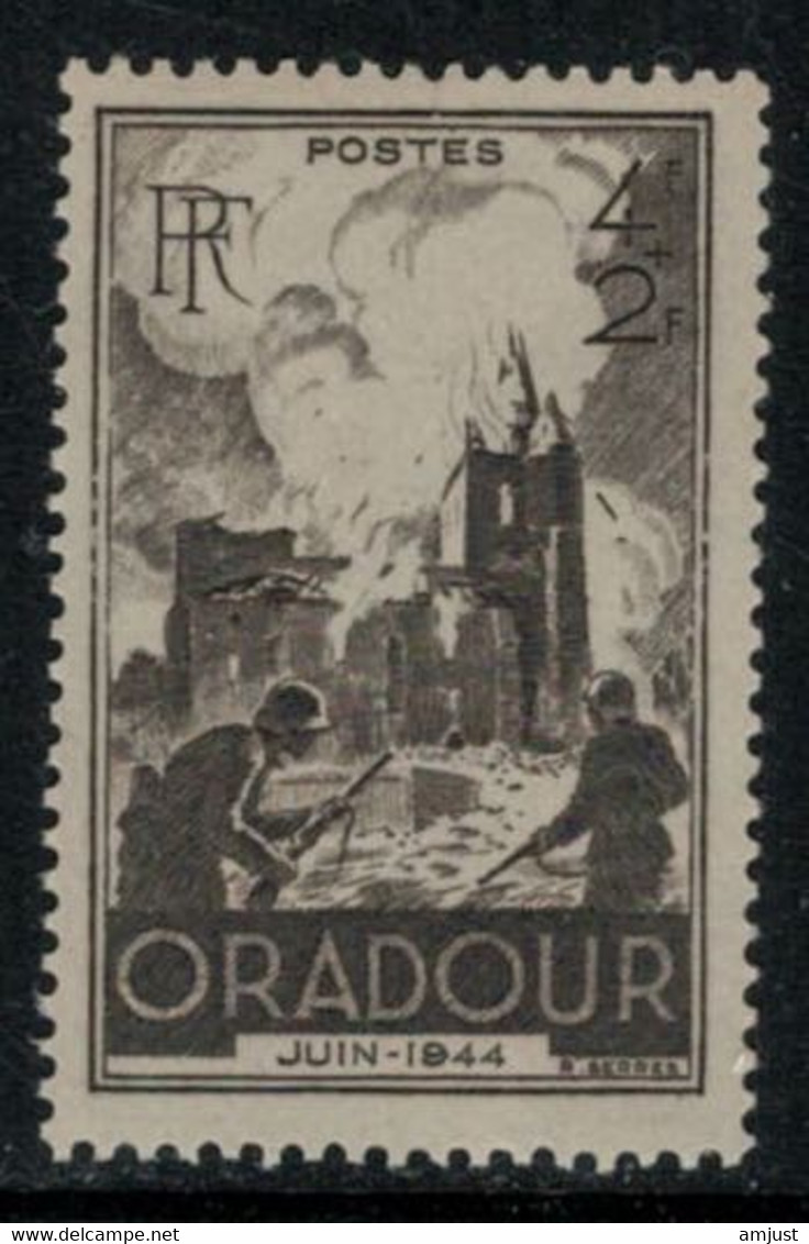 France // 1945 // Oradour-sur-Glane  Neuf** MNH No.742 Y&T (sans Charnière) - Neufs