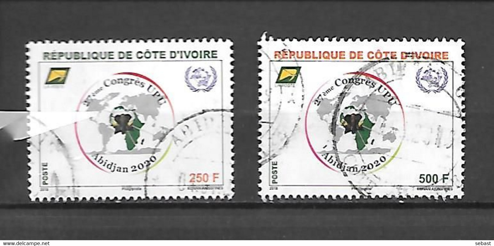 TIMBRE OBLITERE DE COTE D'IVOIRE DE 2019 - Ivoorkust (1960-...)