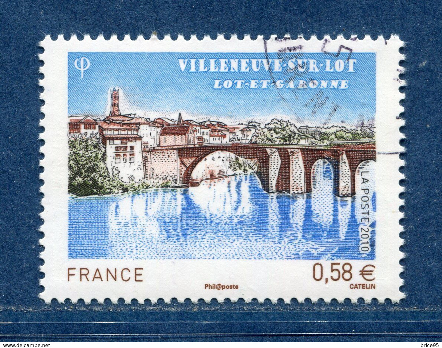 ⭐ France - YT Nº 4513 - Oblitéré Dos Neuf Sans Charnière - 2010 ⭐ - Used Stamps