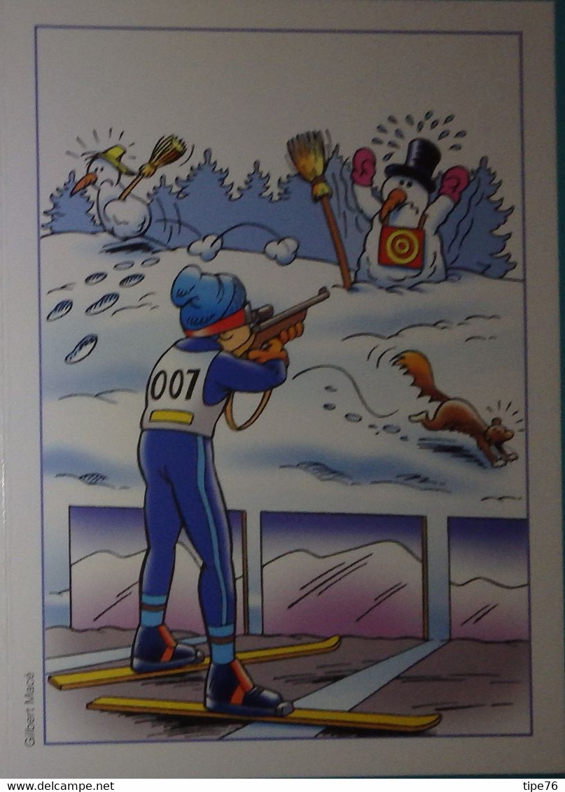 Petit Calendrier Poche 2006 Illustration Gilbert Macé Sport Ski Tir - Bonhomme De Neige - Kleinformat : 2001-...