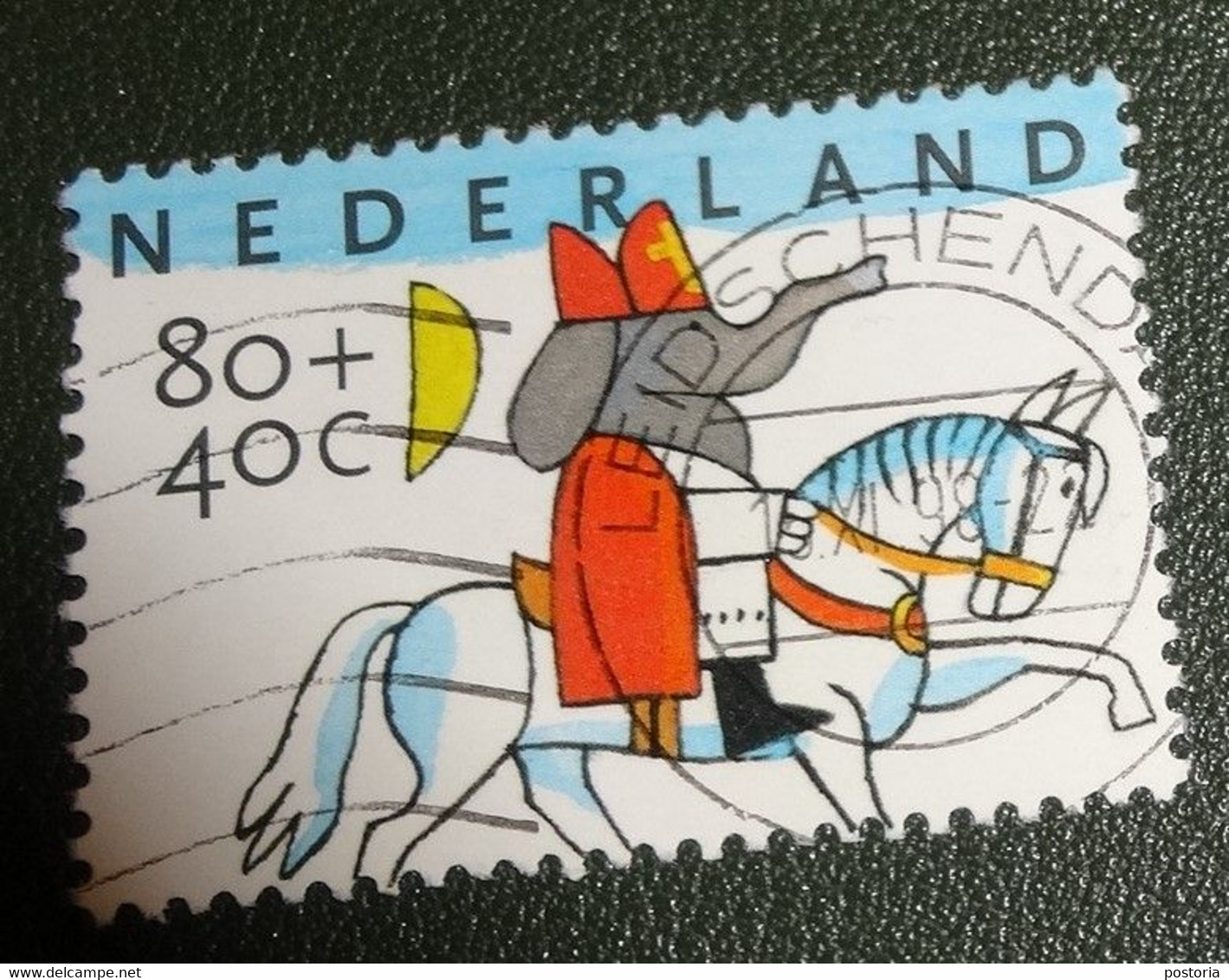 Nederland - NVPH - 1784 - 1998 - Gebruikt - Cancelled - Olifant Als Sinterklaas Op Schimmel - Paard - Used Stamps