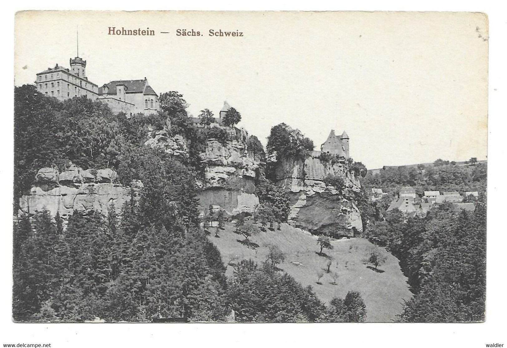 8352  HOHNSTEIN  ~ 1925 - Hohnstein (Saechs. Schweiz)