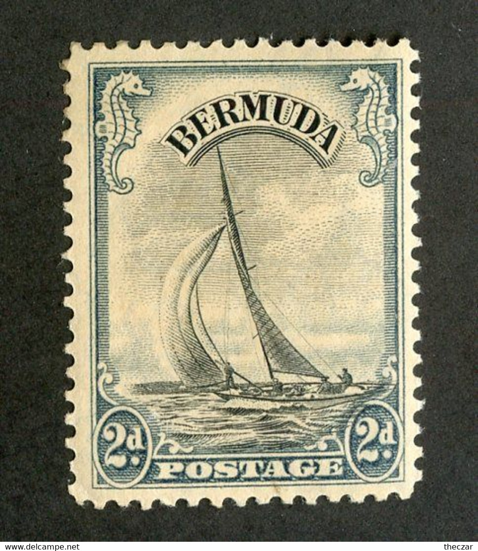 531 Bermuda 1936 Scott #108 Mint "Offers Welcome" - Bermudes