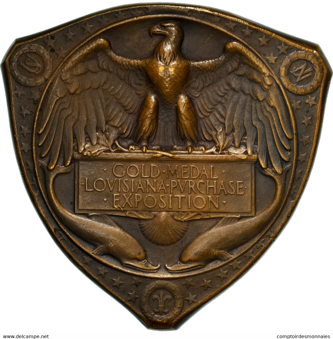 United States Of America, Médaille, Exposition Universelle De Louisiane, Arts & - Altri & Non Classificati