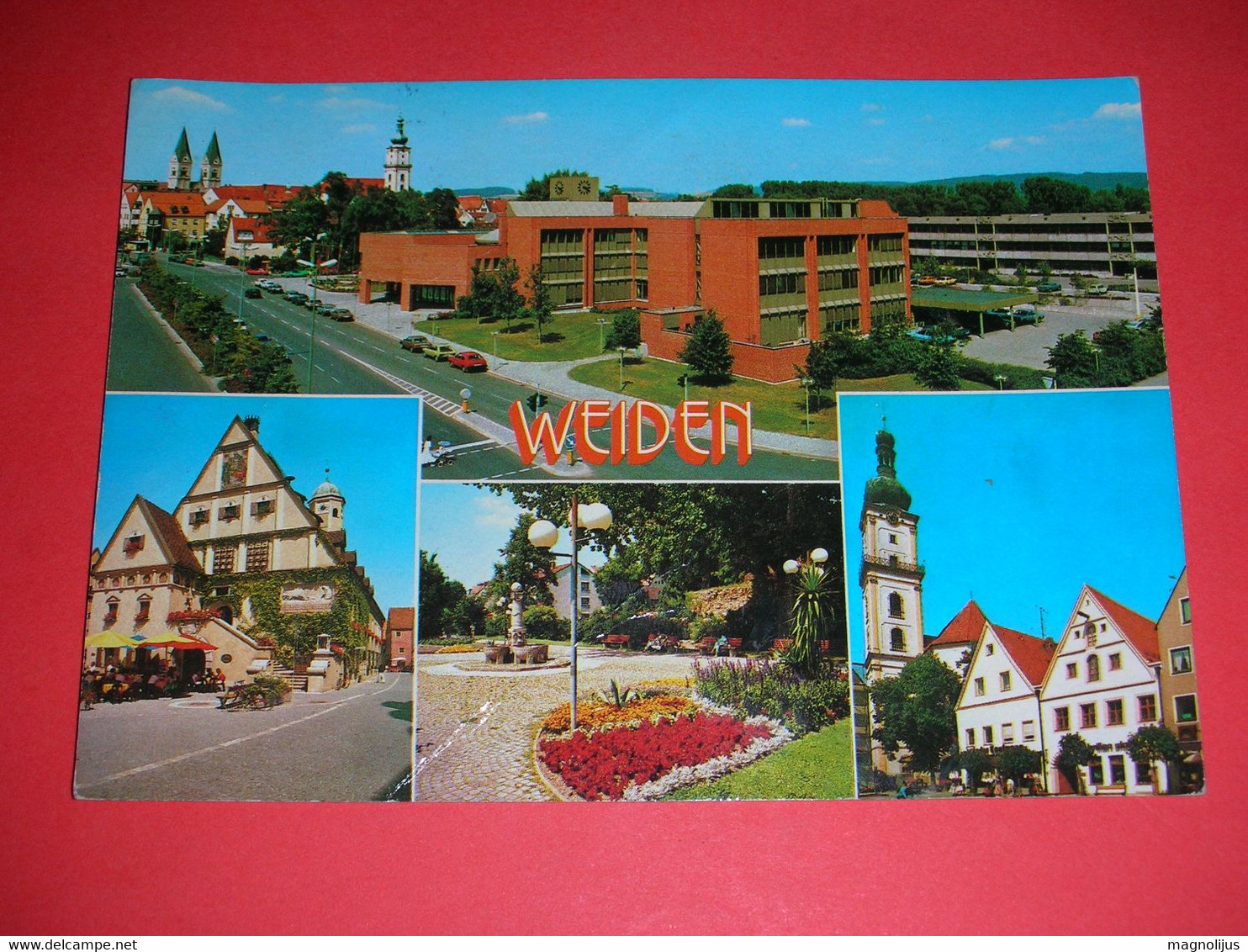 Germany,Weiden In Der Oberpfalz,church,postcard - Weiden I. D. Oberpfalz