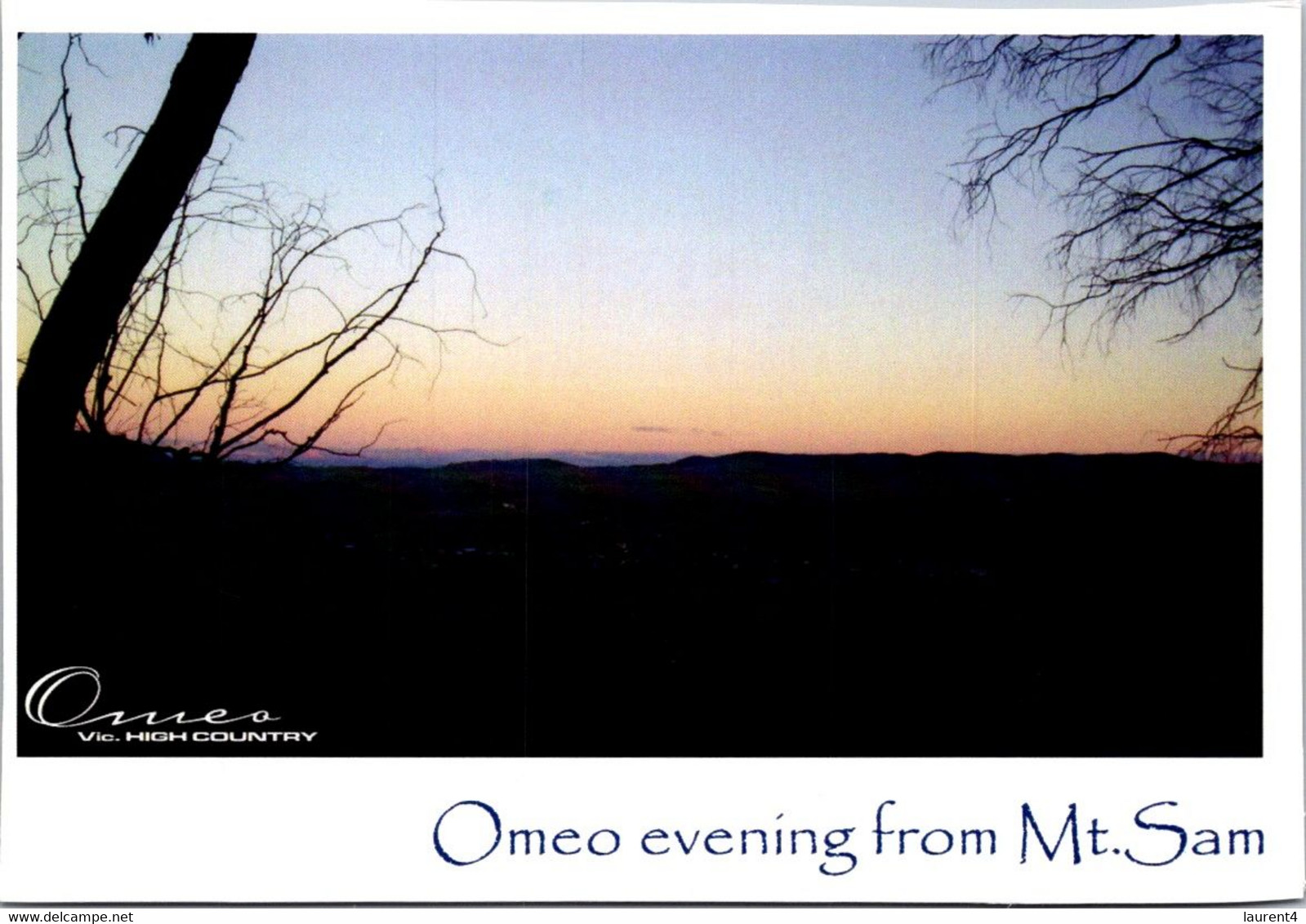 (4 A 2) Postcard - Australia - Omeo - East Gippsland - Gippsland