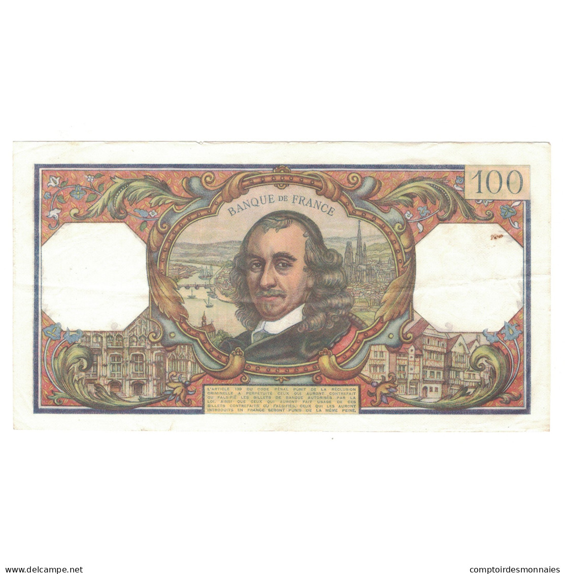 France, 100 Francs, Corneille, 1964, 1964-09-03, TTB+, Fayette:65.3, KM:149a - 100 F 1964-1979 ''Corneille''