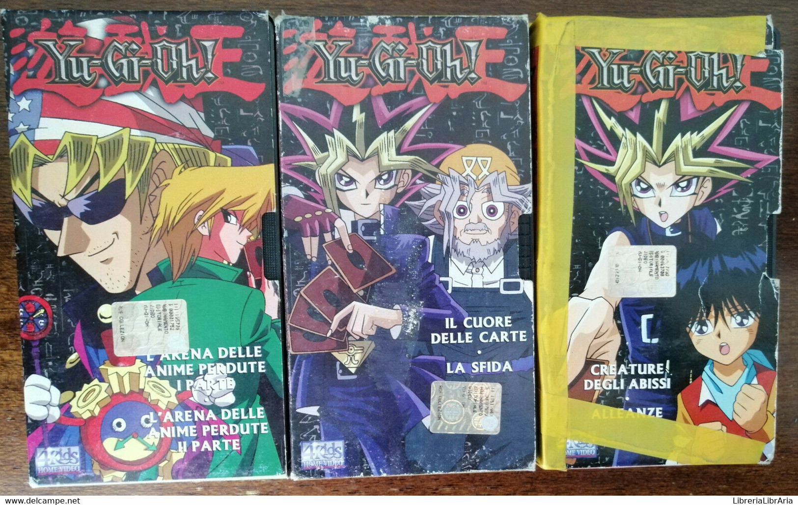 Yu-Gi-Oh! Vol. 1,4,9 - 4 Kids Home Video - VHS - A - Science Fiction Et Fantaisie