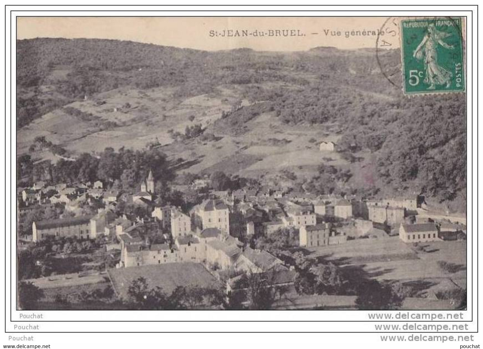12) Saint Jean Du Bruel.- (Aveyron)   Vue Générale - Autres & Non Classés