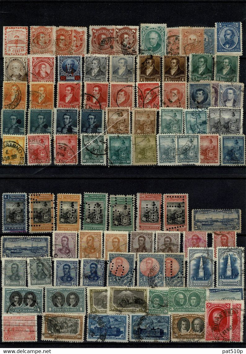 ARGENTINE ARGENTINA  Lot Collection Avant 1940 - Colecciones & Series