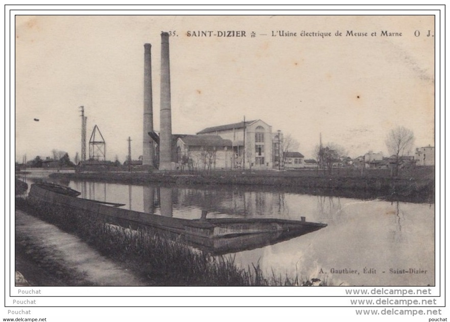 52) SAINT DIZIER - L&acute;Usine Eléctrique De Meuse Et Marne - Saint Dizier