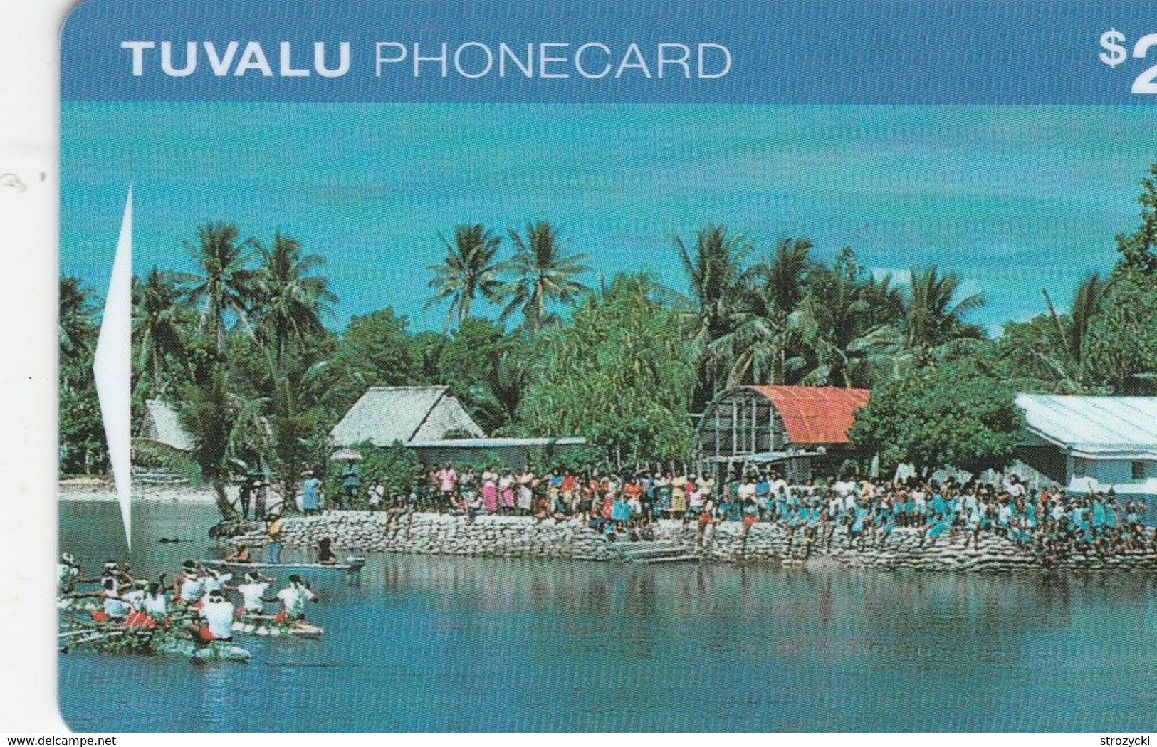 Tuvalu - Village Scene, Funafuti - OITIA - Tuvalu